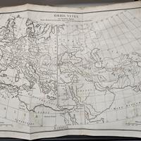 Europa Africa India. MAPPA ORBIS VETUS 1770. ROBER