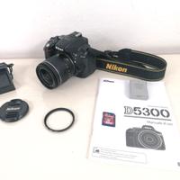 Nikon d5300 Video FULL HD Wi-Fi Ott.condizioni