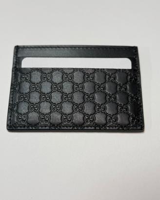 Portacarte Gucci “Guccissima” Nero