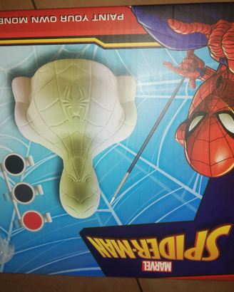 Spiderman - modellino Nuovo da colorare
