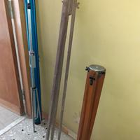 livelli e treppiedi vintage