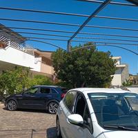 gazebo pergola 4metri x3 metri H2,60-H2,08