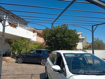 gazebo pergola 4metri x3 metri H2,60-H2,08