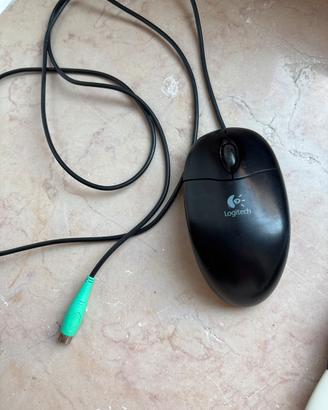Logitech Ottico Scroll Mouse Ps2 852210-A000
