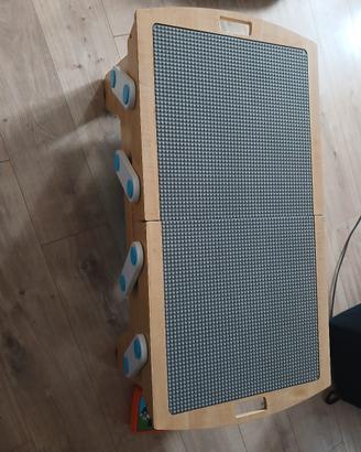tavolo gioco bambino in legno per lego
