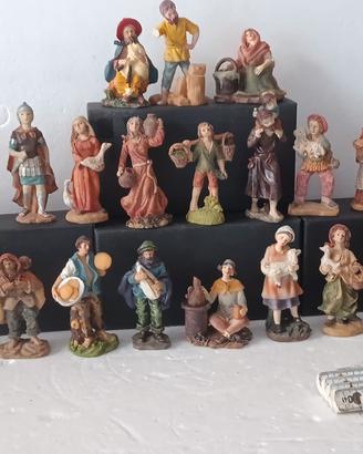 Pastori presepe resina 
