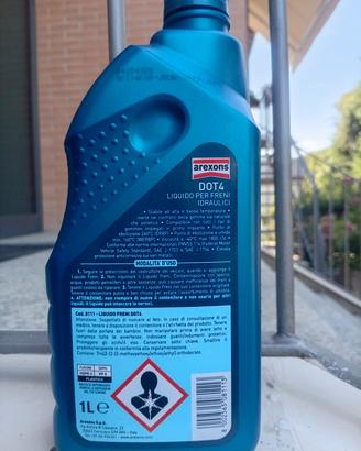liquido freni e radiatore