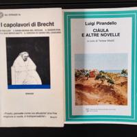 2 libri Brecht - Pirandello.