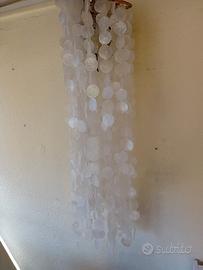 lampadario in madre perla