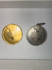Medaglie oro e argento