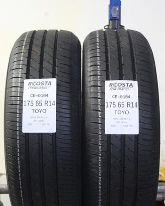 2 GOMME USATE 175 65 R14 TOYO 82T