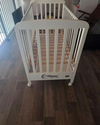 Lettino per bambino Picci in legno con cassetto