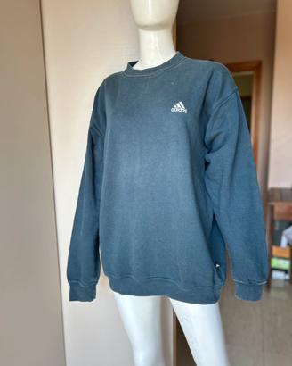 Felpa Adidas blu chiaro vintage anni ‘90 taglia L