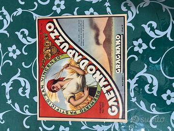 Litografia originale Pastificio D’Apuzzo 1940