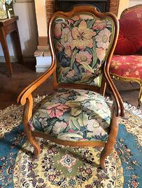 Coppia di poltrone francesi