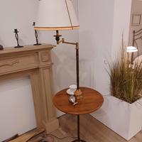 tavolino con lampada Baga