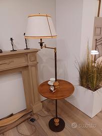 tavolino con lampada Baga