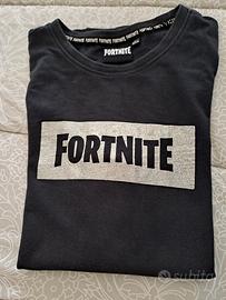 T-Shirt Fortnite nera bambino