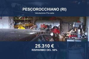Immobile in asta di 105 m² a Pescorocchiano