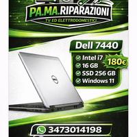 Notebook intel i7 -16gb ram -ssd 256gb