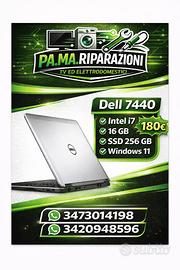 Notebook intel i7 -16gb ram -ssd 256gb