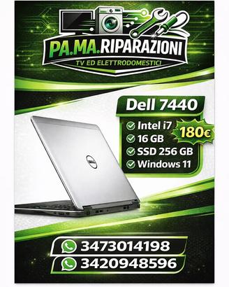 Notebook intel i7 -16gb ram -ssd 256gb