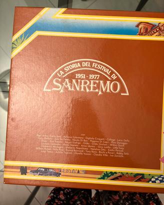 Cofanetto vinili Festival di Sanremo 1951 1977