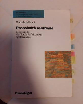 Libro "Prossimità inattuale"