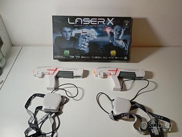 Laser x set due pistole