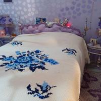 Camera da letto stile inglese , rimodernata