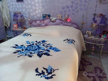 Camera da letto stile inglese , rimodernata