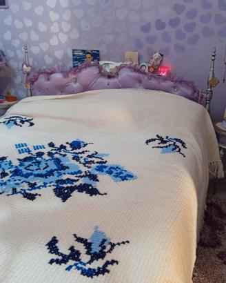 Camera da letto stile inglese , rimodernata