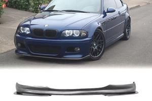 SPOILER LIP BMW E46 98-07 LOOK M3 NERO OPACO