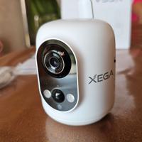 Telecamera 4G/SIM Interno 2K Batteria Xega - NUOVA