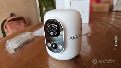 Telecamera 4G/SIM Interno 2K Batteria Xega - NUOVA