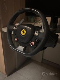 Volante e pedaliera t80
