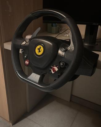 Volante e pedaliera t80