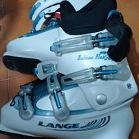 Sci Rossignol e scarponi  LANGE 38 EU