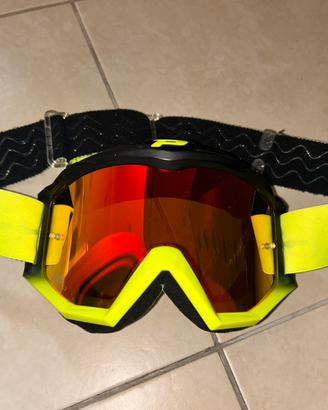 Maschera moto cross