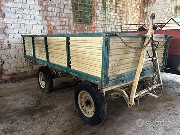 Rimorchio agricolo Grezzoni 2 assi- 50 q