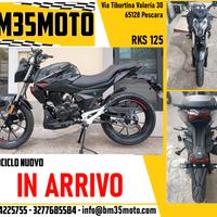 Keeway RKS 125 Euro 5+ 2026 - IN ARRIVO