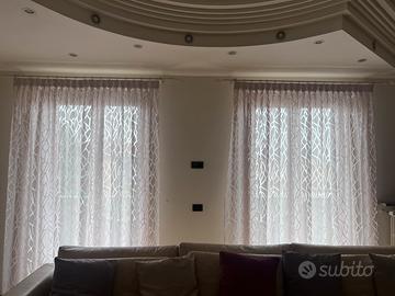 Coppia tende con bastone