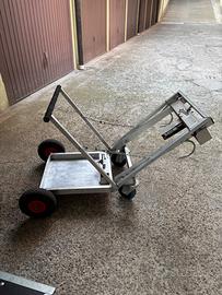 Carrello elettrico professional per go-kart.