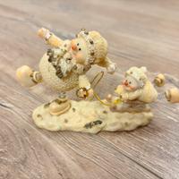 Addobbi Natalizi Pupazzi di Neve Vintage