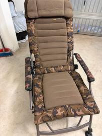 Fox Super Deluxe Recliner Camo – Sedia Carpfishing