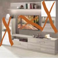 cassettone e mensola sala 