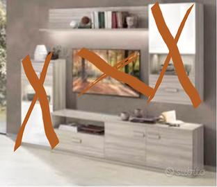 cassettone e mensola sala 