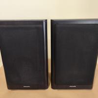 HI FI VINTAGE COPPIA CASSE/SPEAKERS PHILIPS FB651