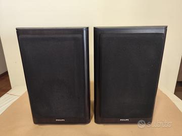 HI FI VINTAGE COPPIA CASSE/SPEAKERS PHILIPS FB651