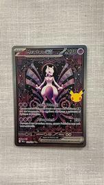 Pokemon Carta 30° Mewtwo EX 151/128